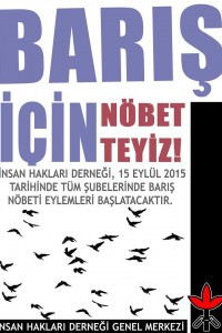 Barış İçin Nöbetteyiz